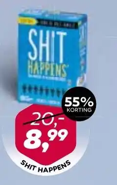 De Boerenschuur Shit happens aanbieding