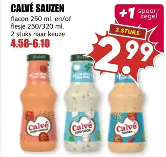De Boerenschuur Calvé sauzen aanbieding
