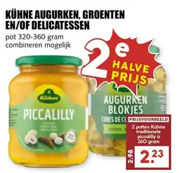 De Boerenschuur Kühne augurken, groenten en/of delicatessen aanbieding
