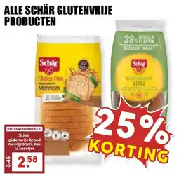 De Boerenschuur Alle schär glutenvrije producten aanbieding