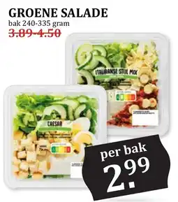 De Boerenschuur Groene salade aanbieding