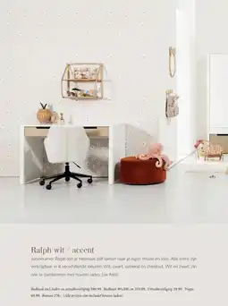 Babypark Ralph wit accent aanbieding