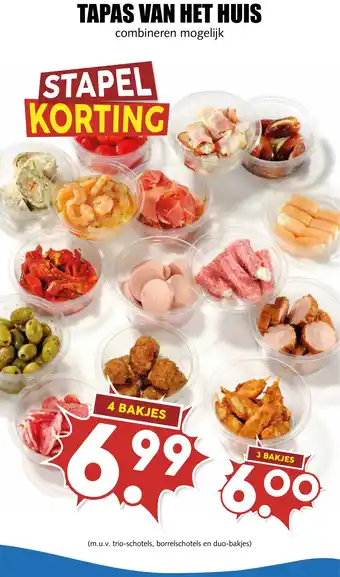 De Boerenschuur Tapas van het huis aanbieding