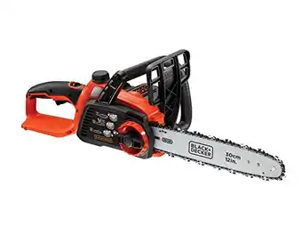 Praxis Black+Decker accu kettingzaag GKC3630LB-XJ - 30cm zwaardlengte - 36V (zonder accu) aanbieding