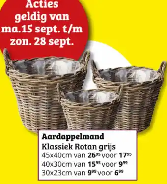 Tuinland Aardappelmand aanbieding