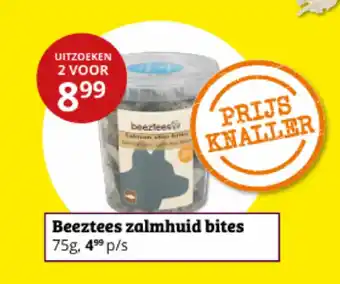 Tuinland Beeztees zalmhuid bites aanbieding