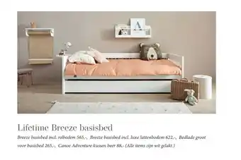 Babypark Lifetime Breeze basisbed aanbieding