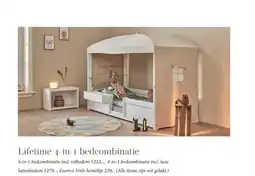 Babypark Lifetime 4 in 1 bedcombinatie aanbieding