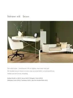 Babypark Intense wit brass aanbieding
