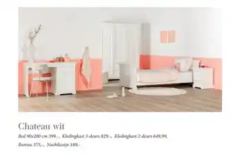 Babypark Chateau wit aanbieding