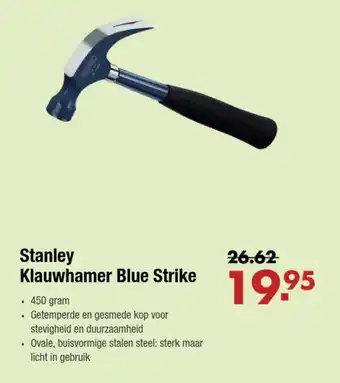 Enorm Stanley Klauwhamer Blue Strike aanbieding