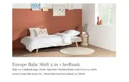 Babypark Europe Baby Shift 2 in 1 bedbank aanbieding