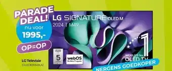 EP Beerepoot LG Televisie OLED65M49LA aanbieding
