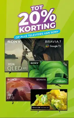 EP Beerepoot Op alle televisies van Sony aanbieding