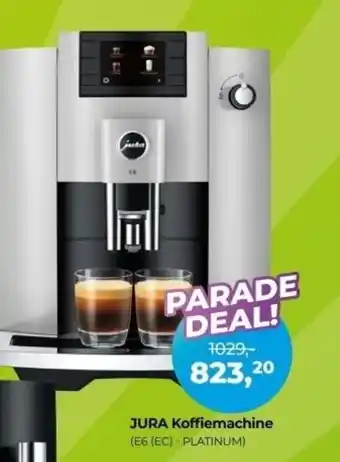 EP Beerepoot JURA Koffiemachine aanbieding