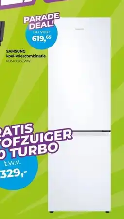 EP Beerepoot SAMSUNG koel vriescombinatie aanbieding