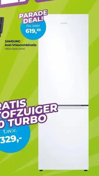 EP Beerepoot SAMSUNG koel vriescombinatie aanbieding