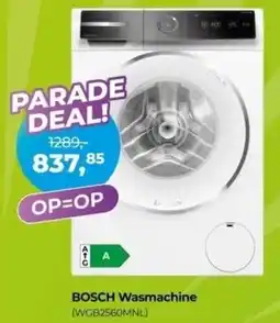 EP Beerepoot BOSCH Wasmachine WGB2560MNL aanbieding