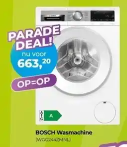 EP Beerepoot BOSCH Wasmachine WGG244ZMNL aanbieding