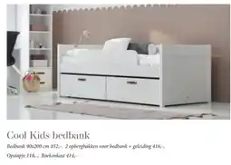 Babypark Cool Kids bedbank aanbieding