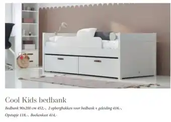 Babypark Cool Kids bedbank aanbieding