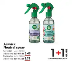 Sligro Airwick Neutral spray aanbieding