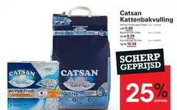 Sligro Catsan Kattenbakvulling aanbieding