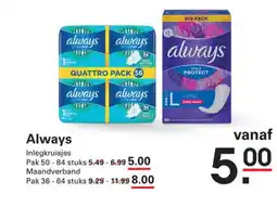 Sligro Always aanbieding