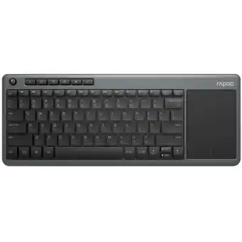 MediaMarkt RAPOO K2600 Draadloos Toetsenbord met Touchpad Zwart aanbieding
