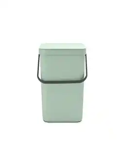 Amazon Brabantia Sort & Go Prullenbak, Afvalemmer, Jade Green , 3 Liter aanbieding