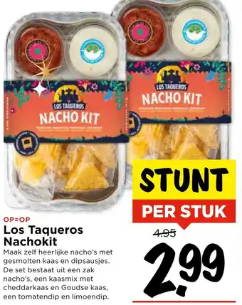 Vomar Voordeelmarkt Los Taqueros Nachokit aanbieding