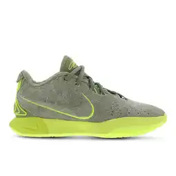 Foot Locker Nike LeBron Sneakers Heren - Groen - Maat 45 - Mesh/Synthetisch aanbieding