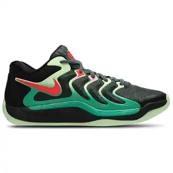 Foot Locker Nike KD Sneakers Heren - Zwart - Maat 43 - Mesh/Synthetisch aanbieding