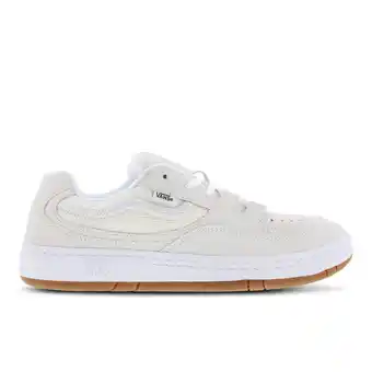 Foot Locker Vans Speed Sneakers Heren - Wit - Maat 40 - Suède aanbieding