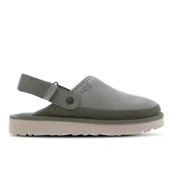 Foot Locker UGG Clog Slippers en Sandalen Heren - Olijf - Maat 43 - Suède aanbieding