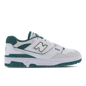 Foot Locker New Balance 550 Sneakers Dames - Wit - Maat 36 - Leer aanbieding