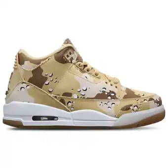 Foot Locker Jordan 3 Retro Sneakers Dames - Bruin - Maat 36.5 - Leer aanbieding