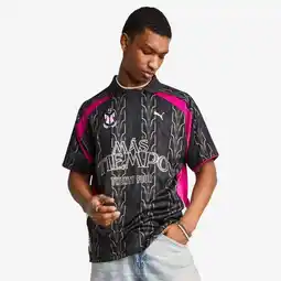 Foot Locker Puma Mas Tiempo T-shirts Heren - Zwart - Maat S - Poly Woven aanbieding