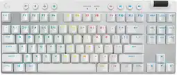 Coolblue Logitech G PRO X TKL Lightspeed Gaming Toetsenbord Qwerty Wit aanbieding