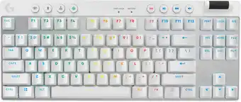 Coolblue Logitech G PRO X TKL Lightspeed Gaming Toetsenbord Qwerty Wit aanbieding