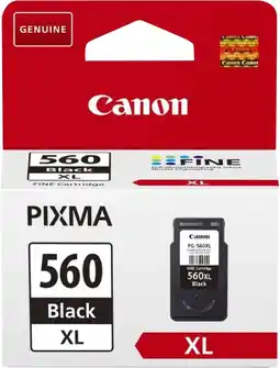 Coolblue Canon PG-560XL Cartridge Zwart aanbieding