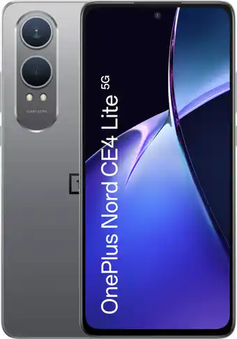 Coolblue OnePlus Nord CE 4 Lite 256GB Grijs 5G aanbieding