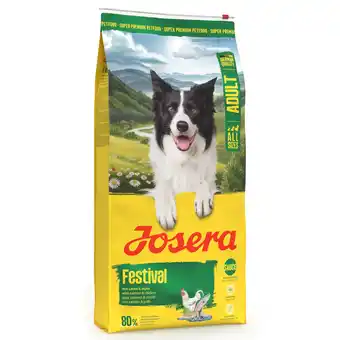 Zooplus Josera Adult Festival Zalm & Kip - Dubbelpak : 2 x 12,5 kg aanbieding