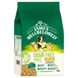 Zooplus James Wellbeloved Grain Free Adult Dog Hypoallergenic Kalkoen & Groenten - Dubbelpakt: 2 x 10 kg aanbieding