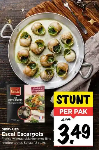 Vomar Voordeelmarkt Escal Escargots aanbieding