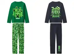 Lidl Kinder pyjama Minecraft aanbieding