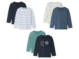 Lidl lupilu 2 Kinder thermoshirts aanbieding