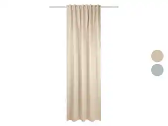 Lidl LIVARNO home Gordijnen 135 x 254 cm aanbieding