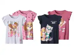 Lidl 2 Kinder T-shirts Paw Patrol aanbieding