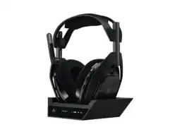 MediaMarkt Logitech G Premium Astro A50x Lightspeed Gaming Headset Zwart aanbieding
